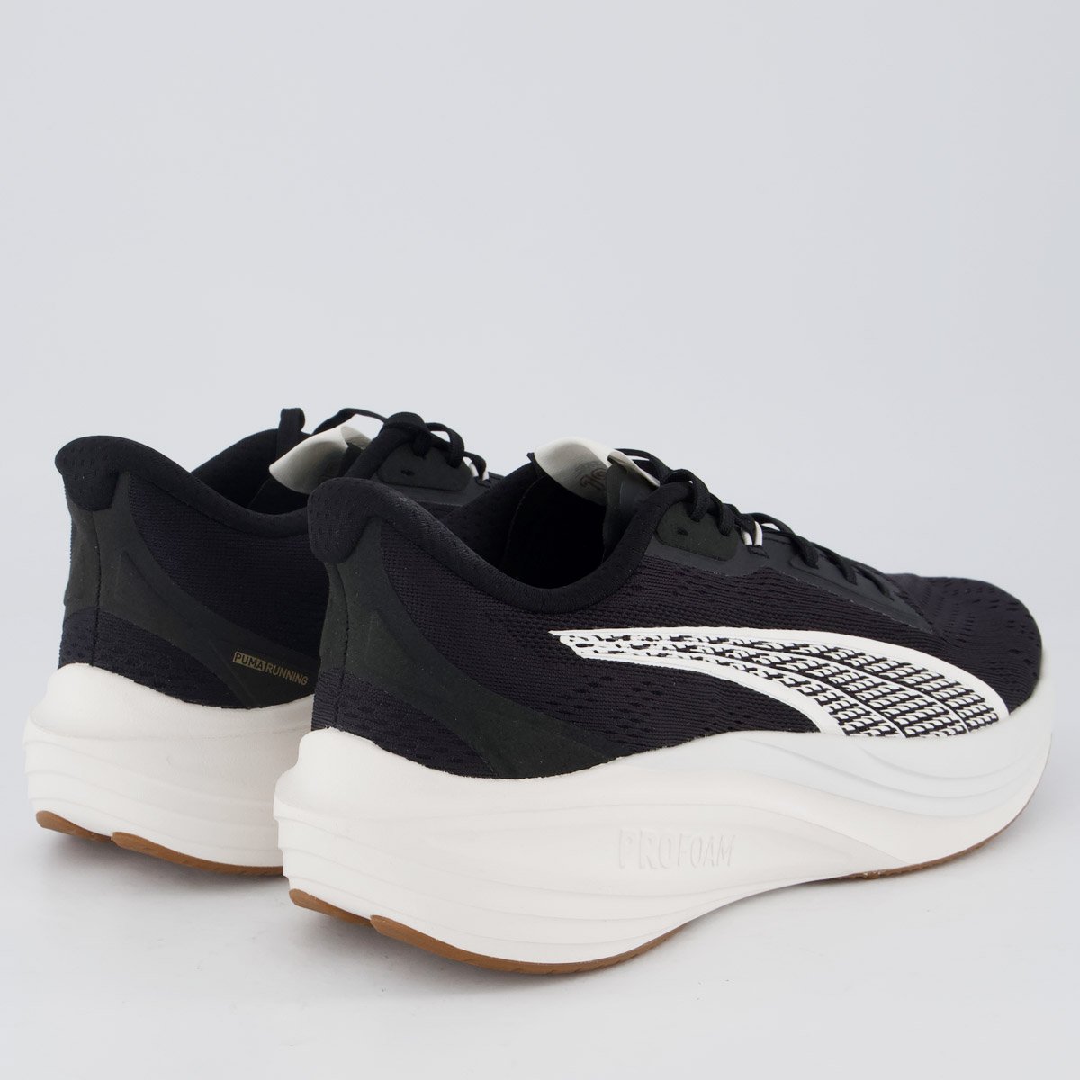 Tênis Puma Darter Pro Archive Preto e Branco Preto 3