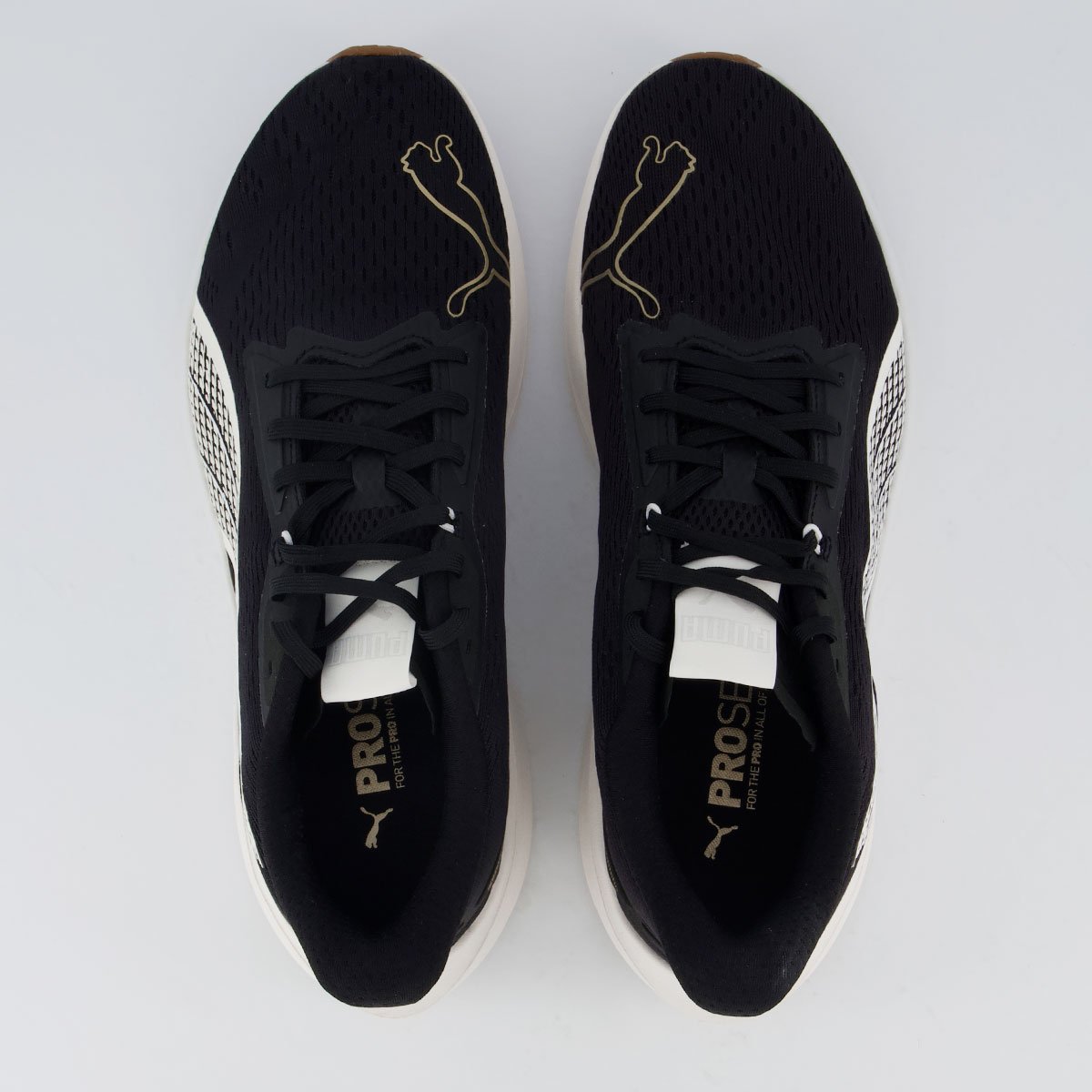 Tênis Puma Darter Pro Archive Preto e Branco Preto 4