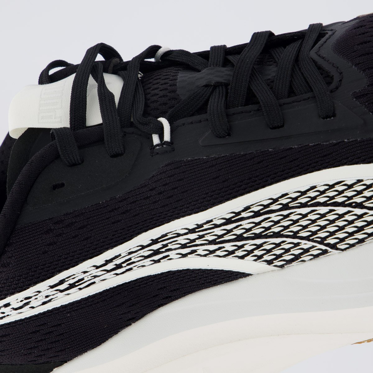 Tênis Puma Darter Pro Archive Preto e Branco Preto 7