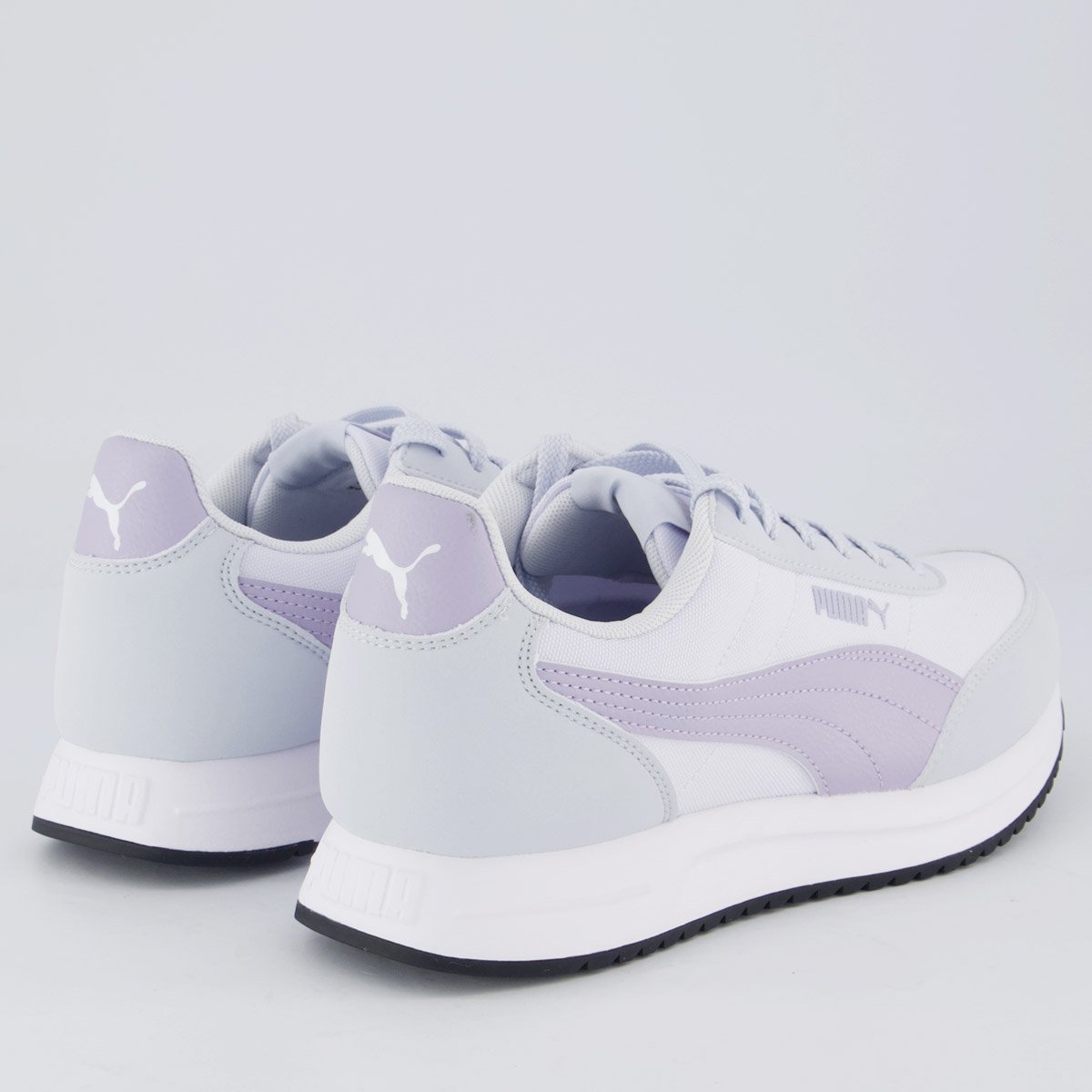 Tênis Puma R78 Lightwind Feminino Branco e Lilás Branco 3