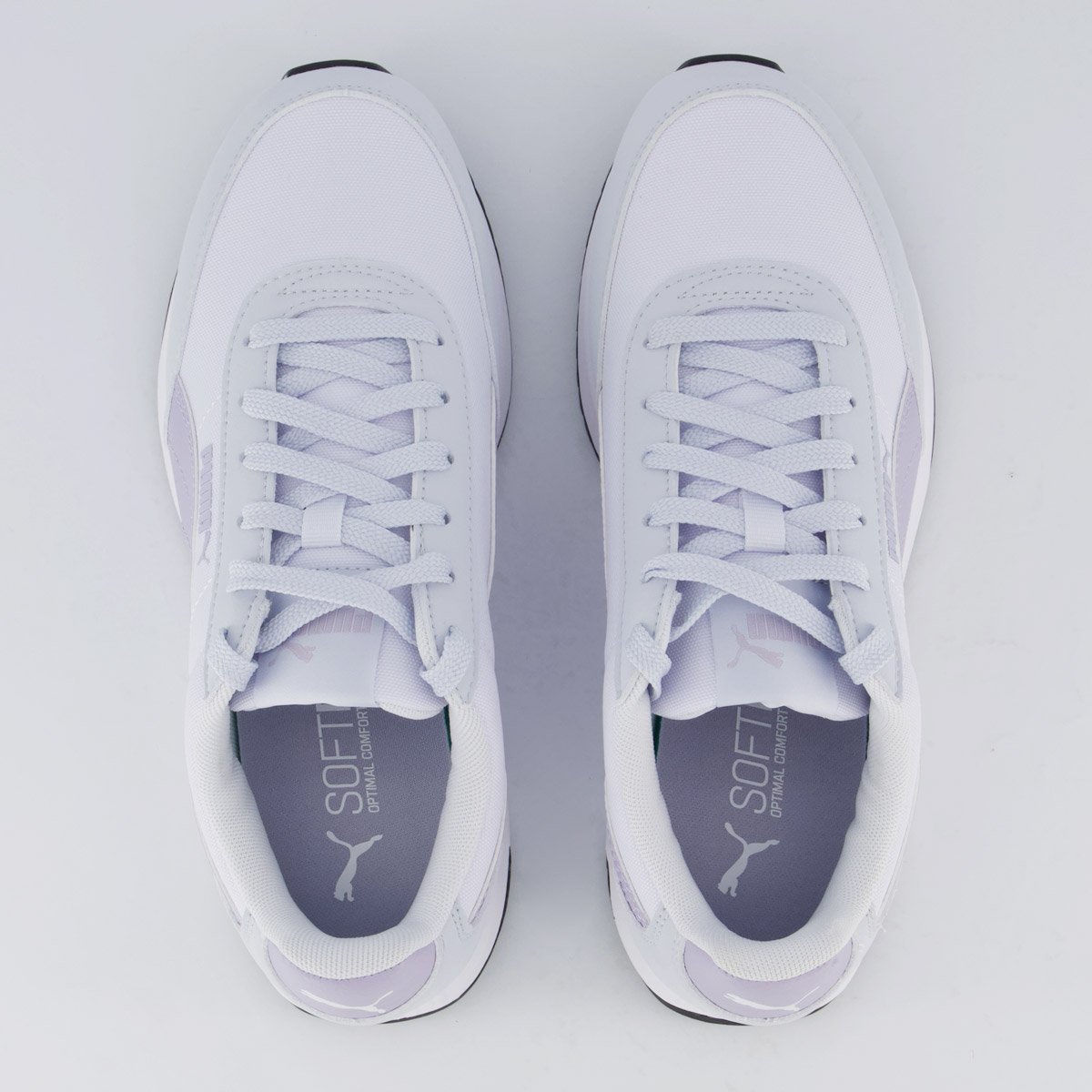 Tênis Puma R78 Lightwind Feminino Branco e Lilás Branco 4