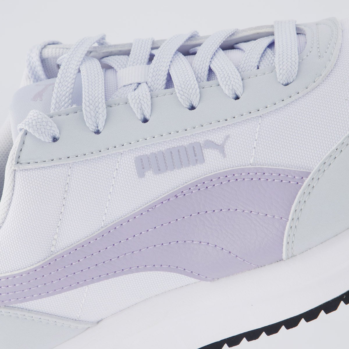 Tênis Puma R78 Lightwind Feminino Branco e Lilás Branco 7