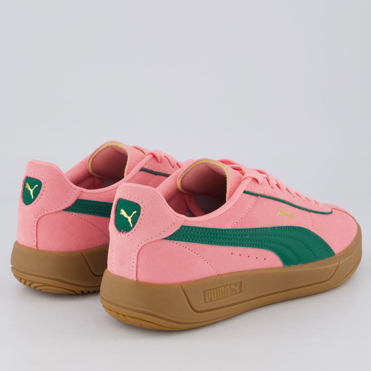Tênis Puma Club Klassika SD Feminino Rosa e Verde Rosa 3