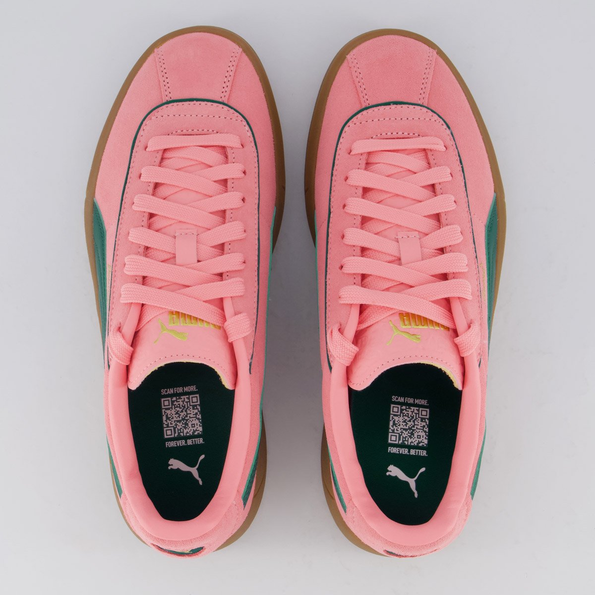 Tênis Puma Club Klassika SD Feminino Rosa e Verde Rosa 4