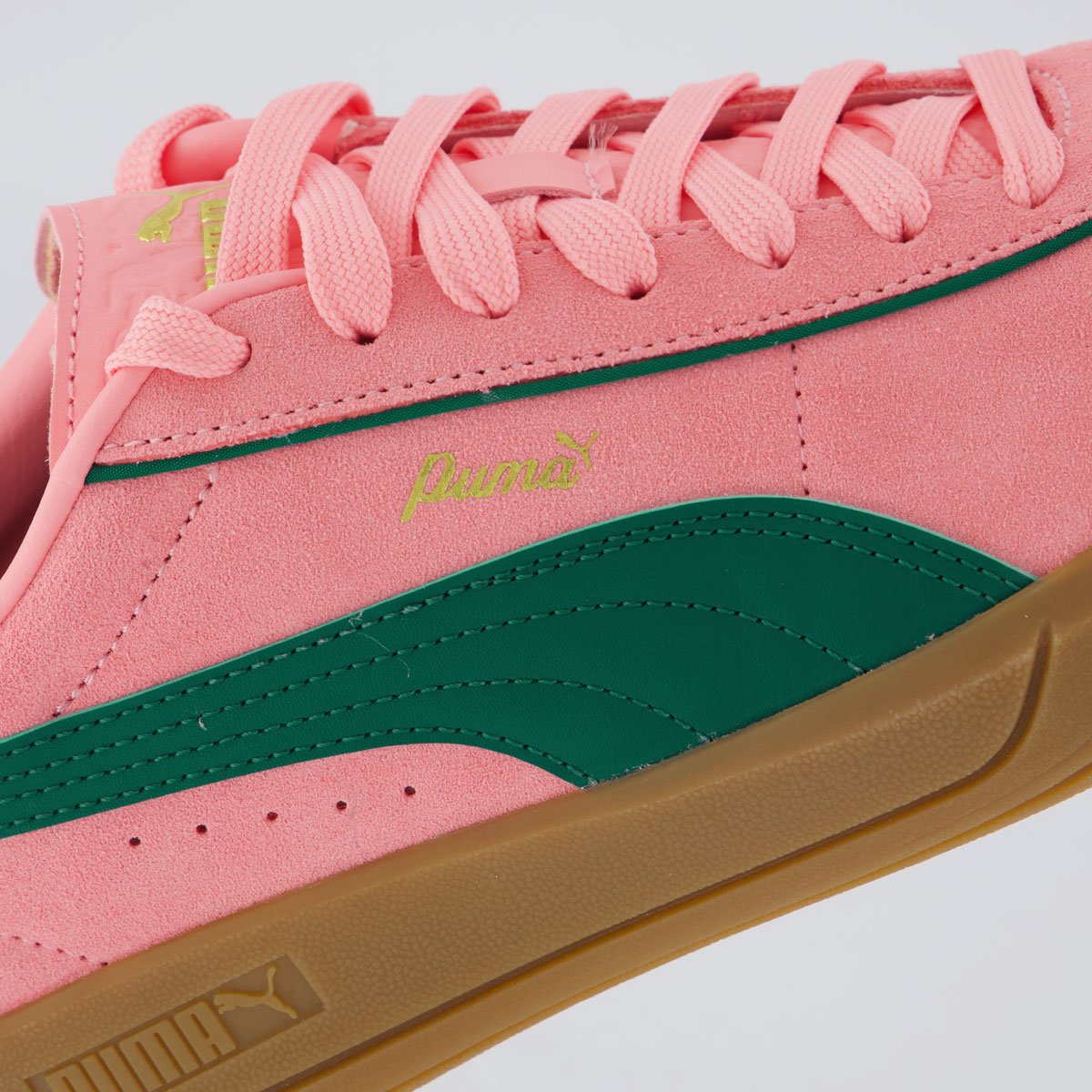 Tênis Puma Club Klassika SD Feminino Rosa e Verde Rosa 7