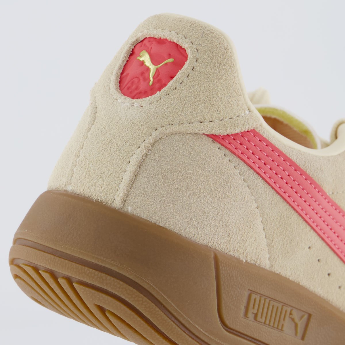 Tênis Puma Club Klassika SD Feminino Bege e Rosa Bege 6