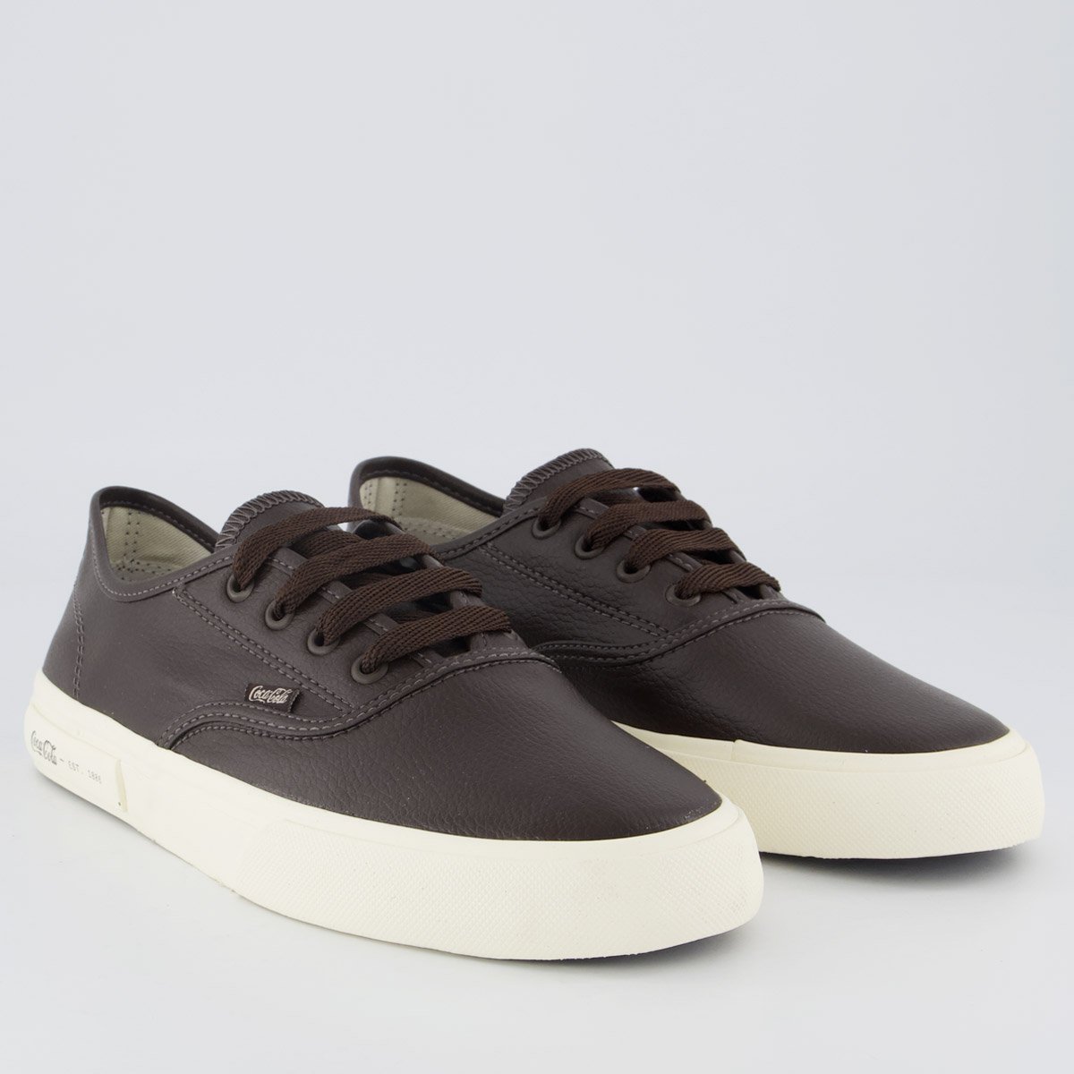 Tênis Coca Cola Kick Travel Feminino Marrom Marrom 2