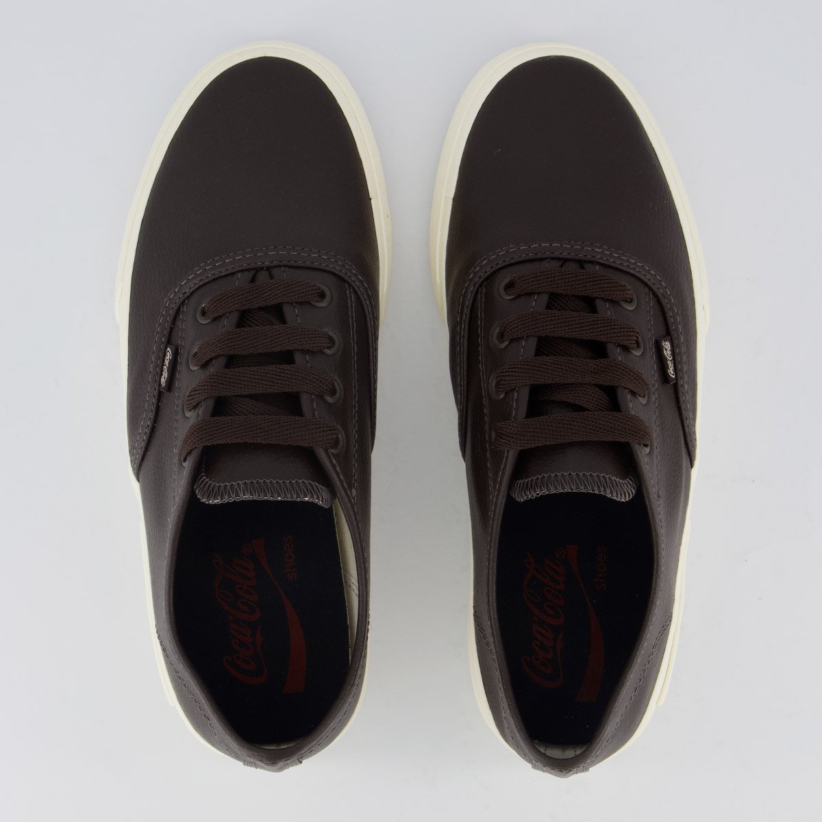 Tênis Coca Cola Kick Travel Feminino Marrom Marrom 4