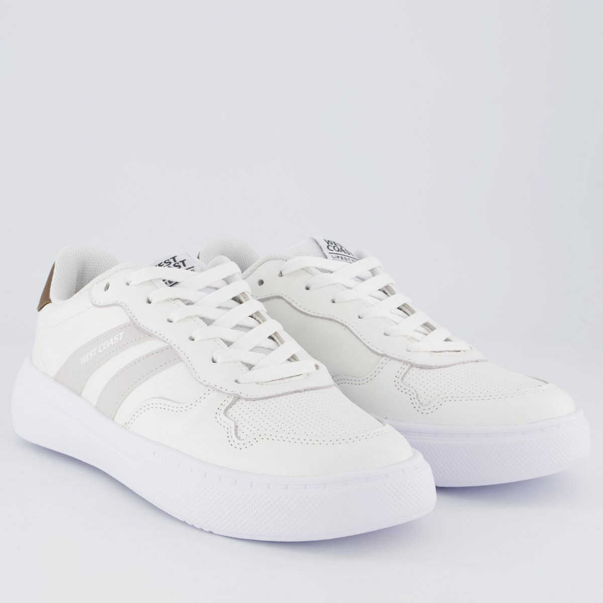 Tênis West Coast Boston Branco Branco 2