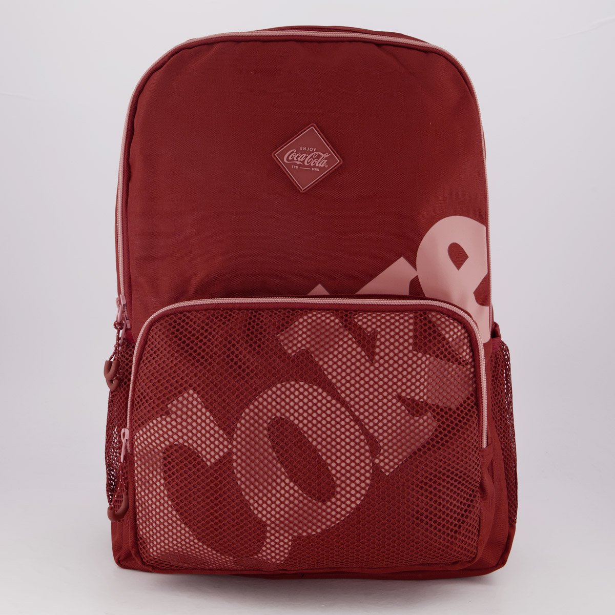 Mochila Coca Cola Mesh Vermelho