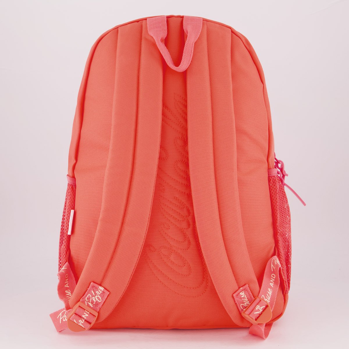Mochila Coca Cola Color Flat Rosa e Branca Salmão 4