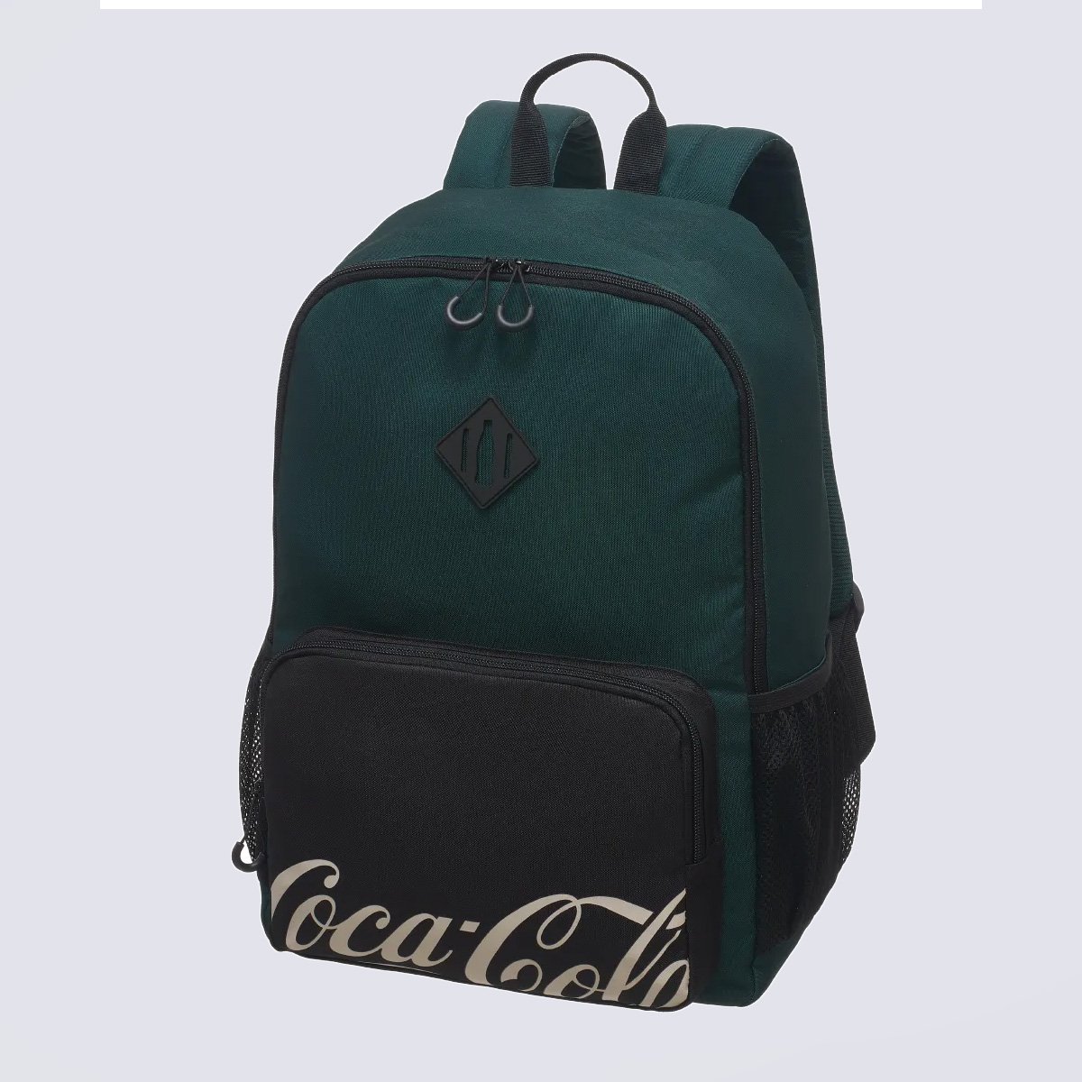 Mochila Coca Cola Core Verde e Preta