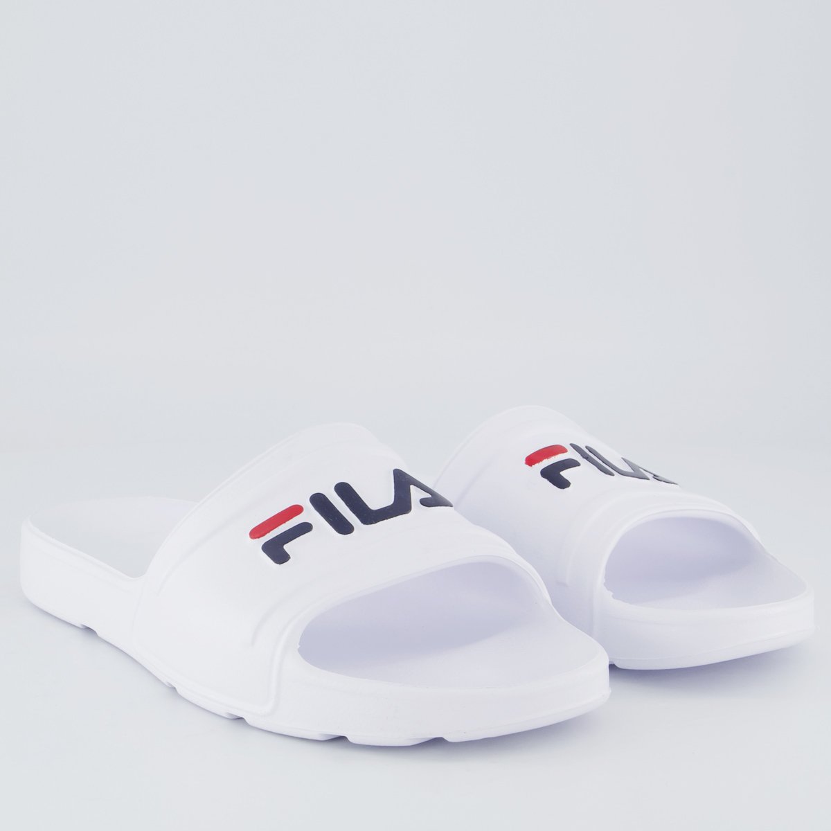 Chinelo Fila Sleek Slide Feminino Branco Branco 3