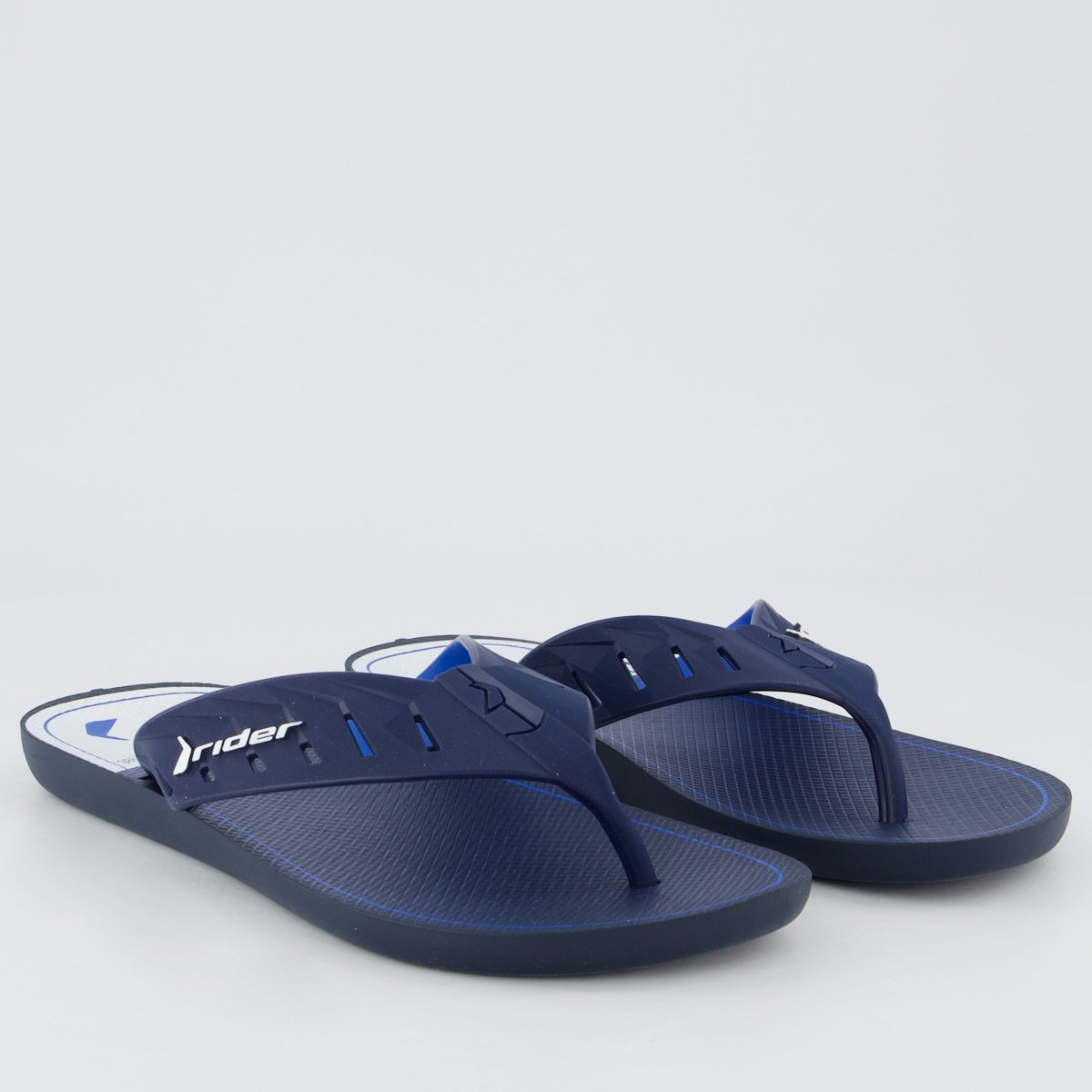 Chinelo Rider Street Duo Plus Azul e Branco Azul 3