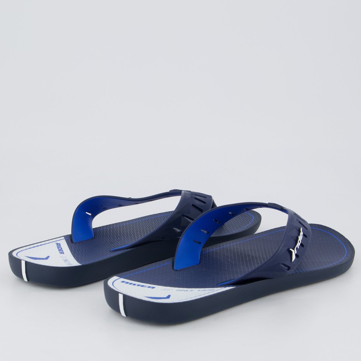 Chinelo Rider Street Duo Plus Azul e Branco Azul 4