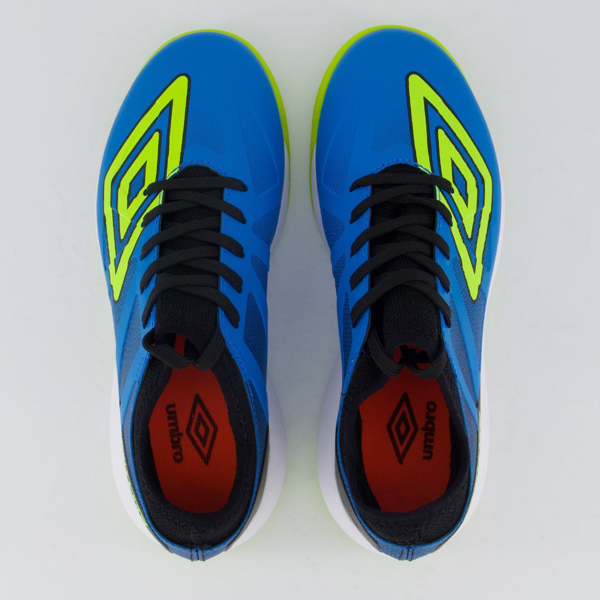 Chuteira Umbro Ultimate Futsal Juvenil Azul e Verde Azul 4