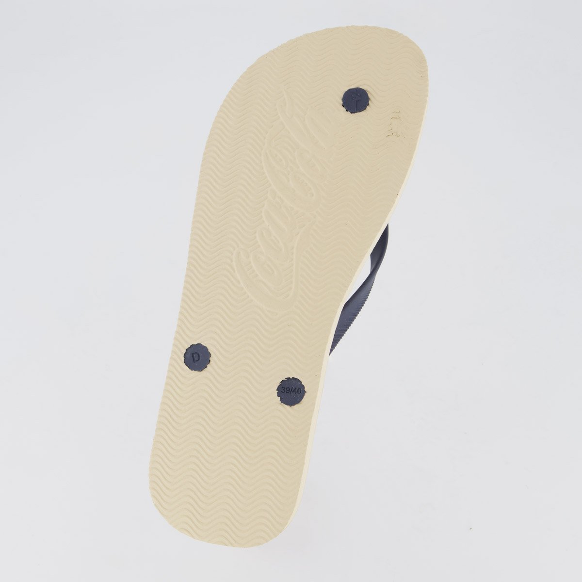 Chinelo Coca Cola Hardin 2 Off White e Marinho Bege 5