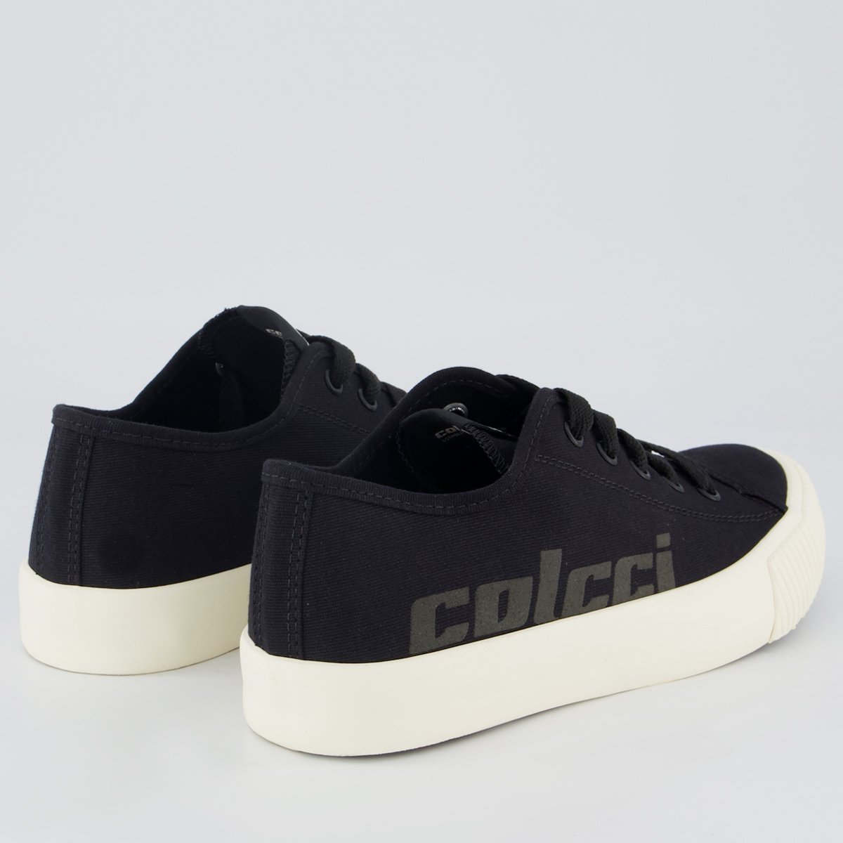 Tênis Colcci Grafic Praia Feminino Preto e Off White Preto 3