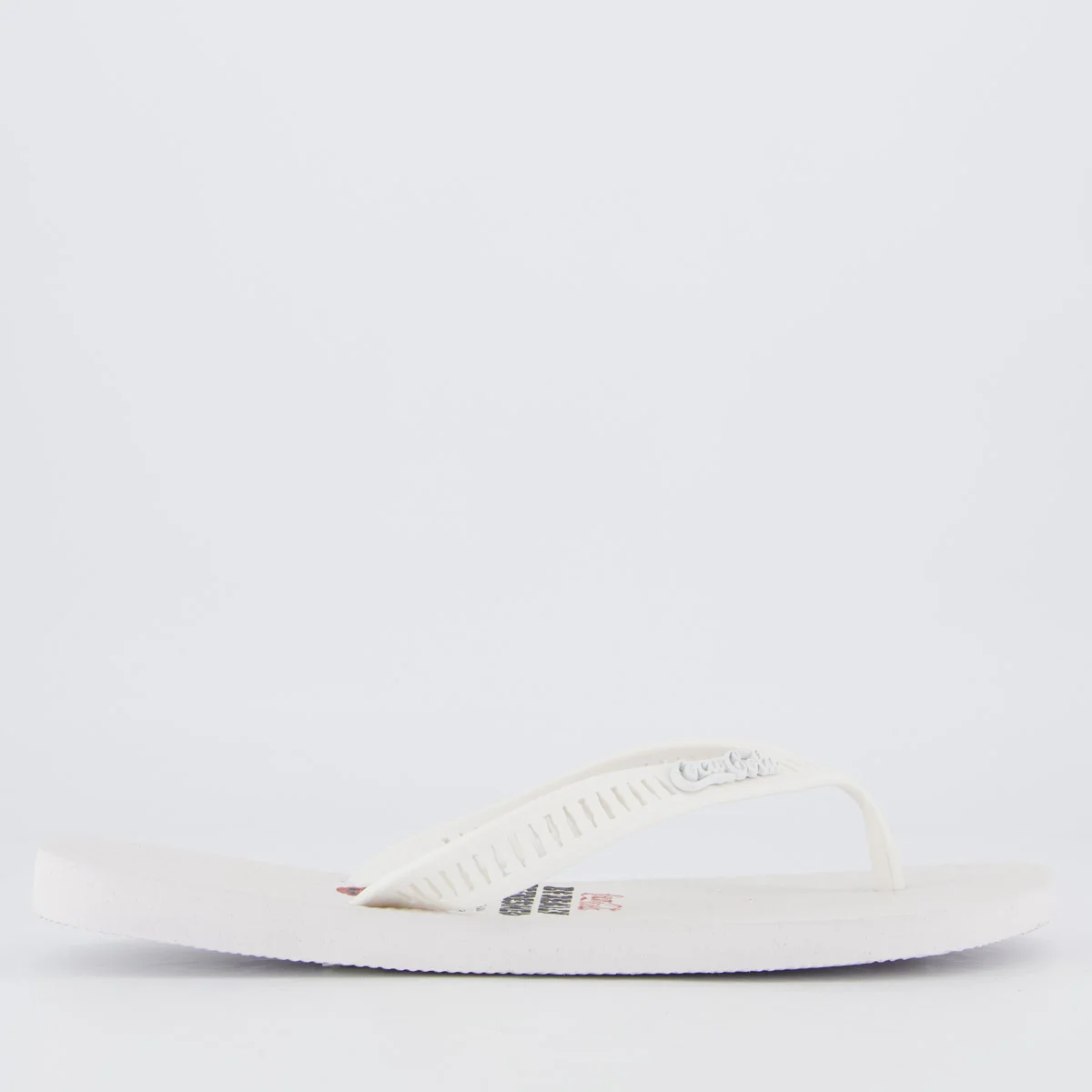 Chinelo Coca Cola Live Since 1886 Branco Branco 2