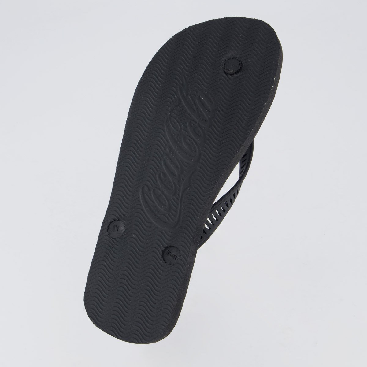 Chinelo Coca Cola Live Since 1886 Preto Preto 5