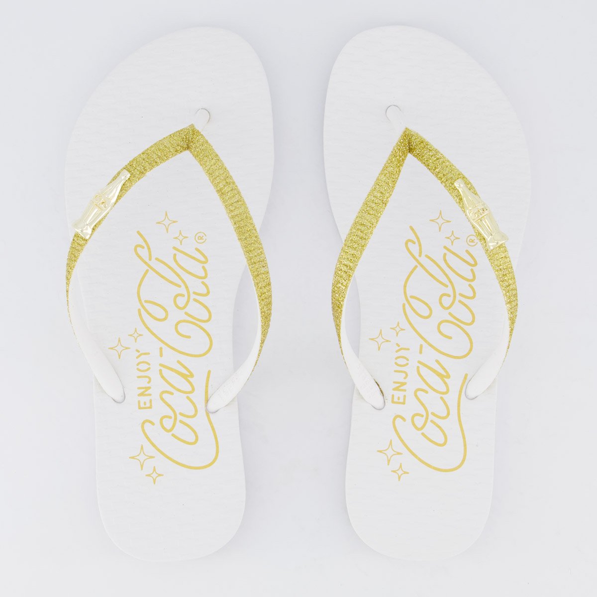 Chinelo Coca Cola Special Feminino Branco