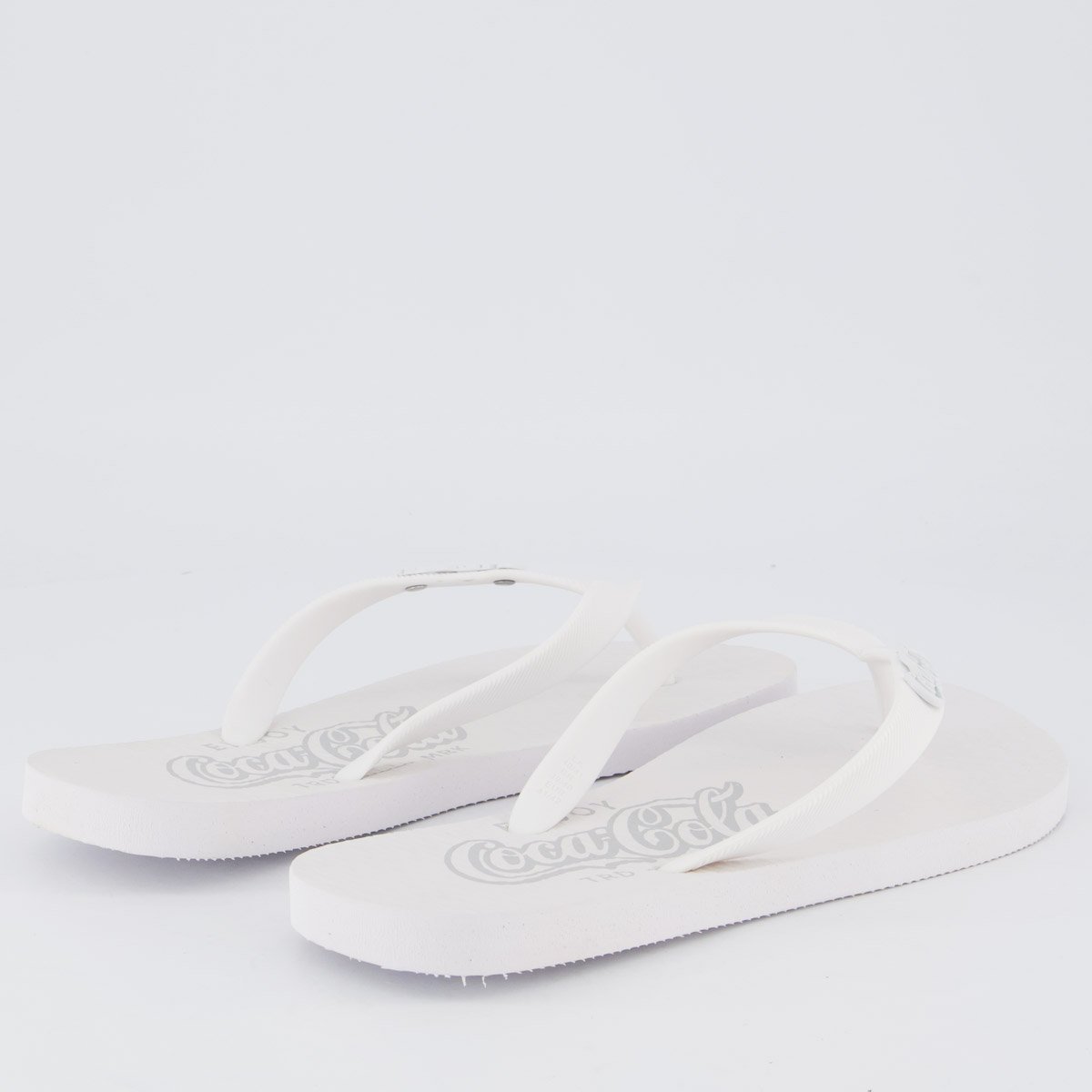 Chinelo Coca Cola Norton Branco Branco 4