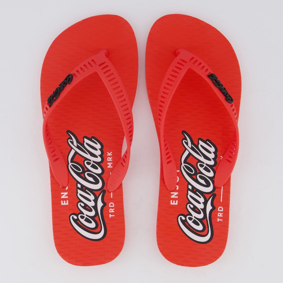 Chinelo Coca Cola Norton Vermelho