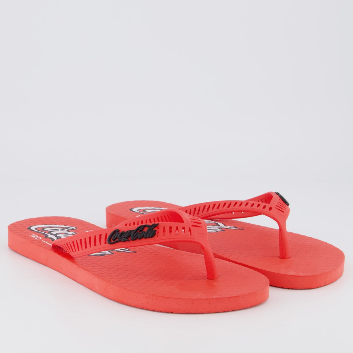 Chinelo Coca Cola Norton Vermelho Vermelho 3