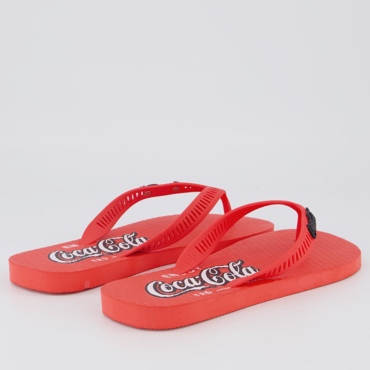 Chinelo Coca Cola Norton Vermelho Vermelho 4