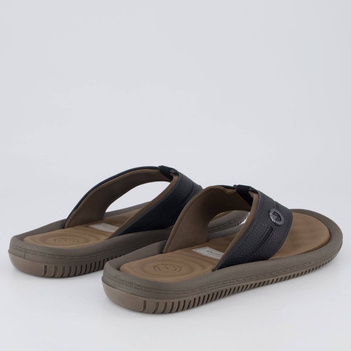 Chinelo Cartago Fiji VI Marrom e Preto Marrom 4