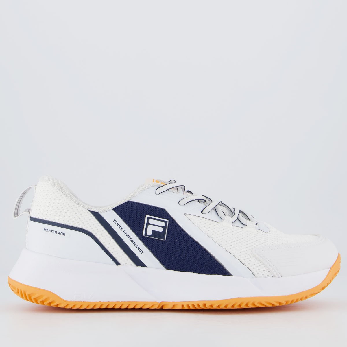 Tenis Fila Master Ace Branco e Marinho