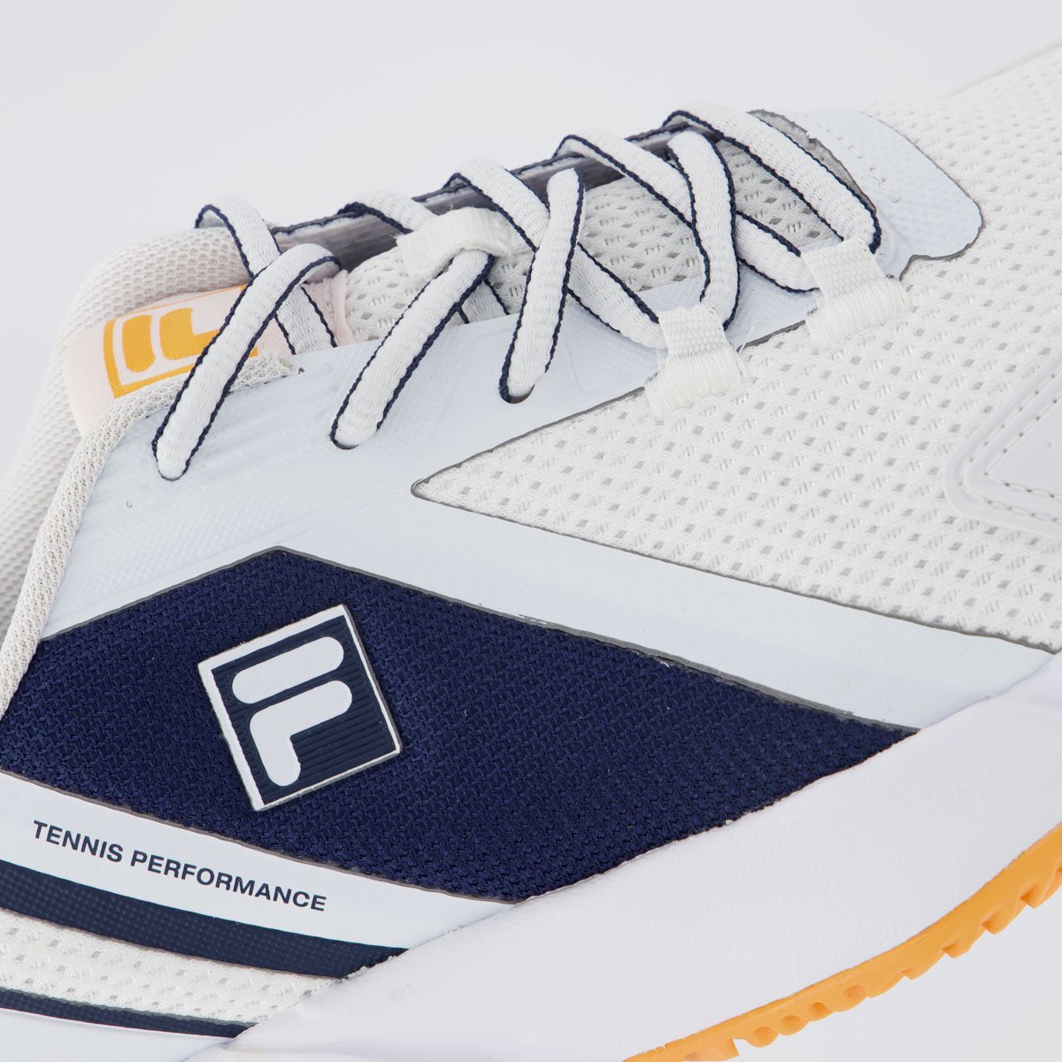 Tenis Fila Master Ace Branco e Marinho Branco 7