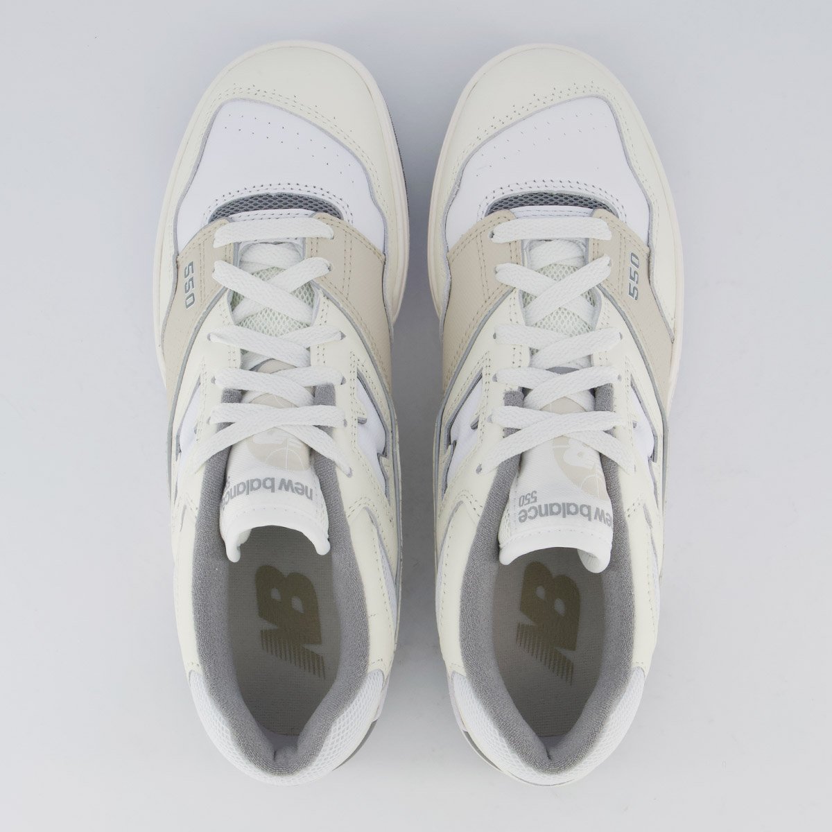 Tênis New Balance 550 Branco e Bege Branco 4