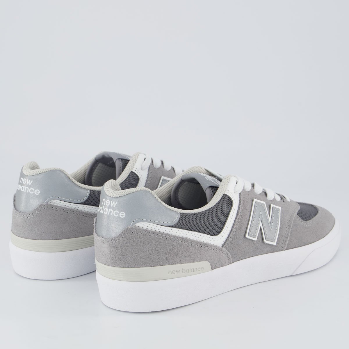 Tênis New Balance Numeric 574 Vulc Cinza Cinza 3