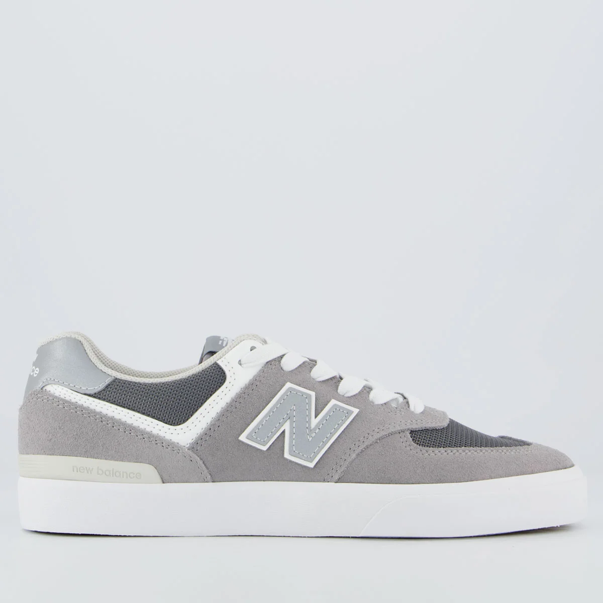 Tênis New Balance Numeric 574 Vulc Cinza Cinza 4