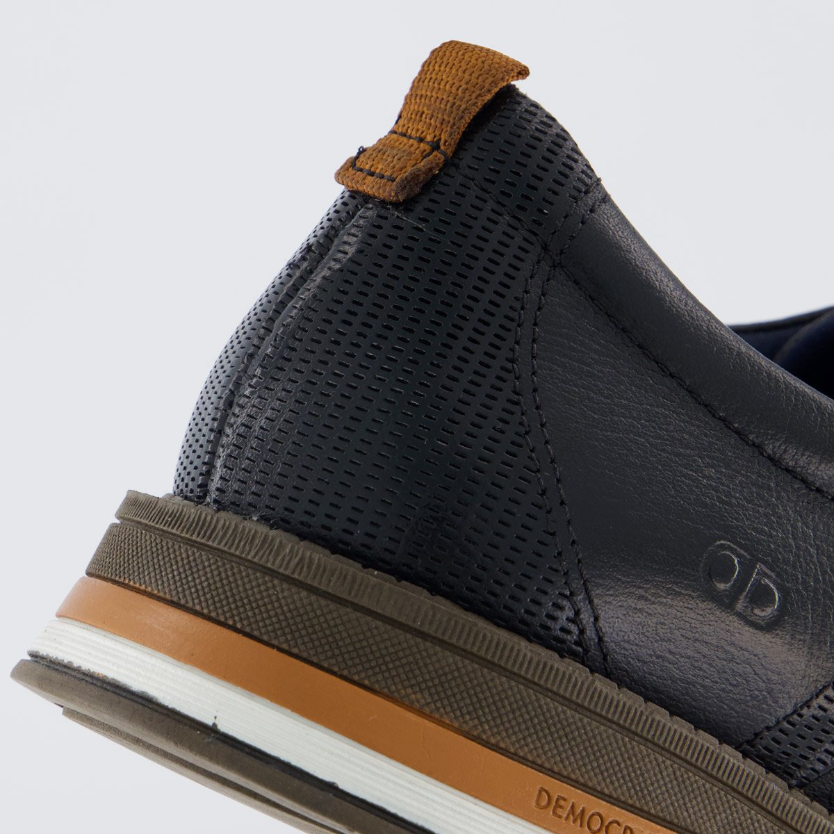 Sapato Democrata Type Preto e Branco Preto 6