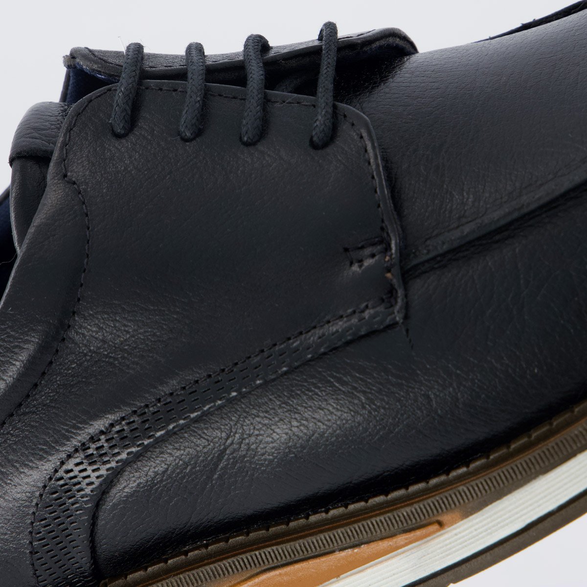 Sapato Democrata Type Preto e Branco Preto 7