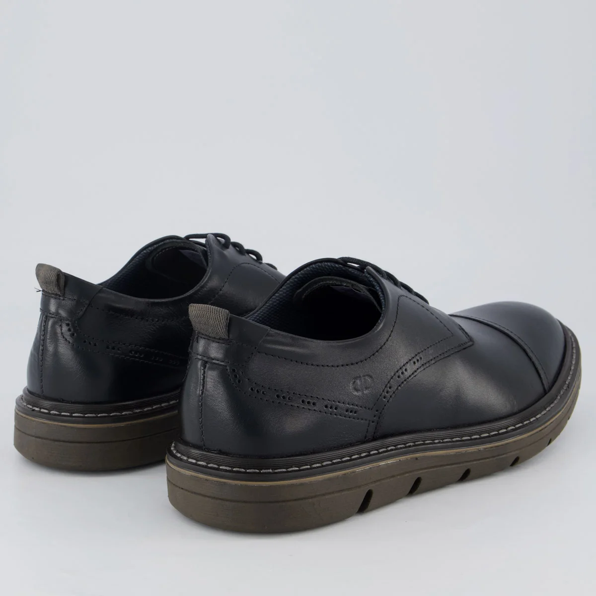 Sapato Democrata Jeff Preto Preto 3