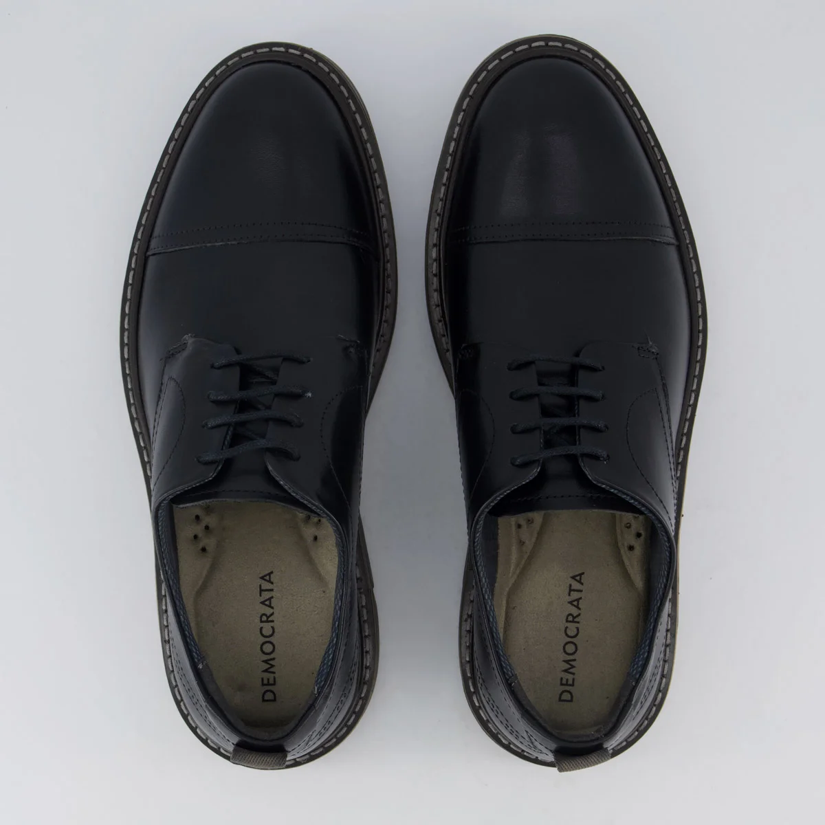 Sapato Democrata Jeff Preto Preto 4