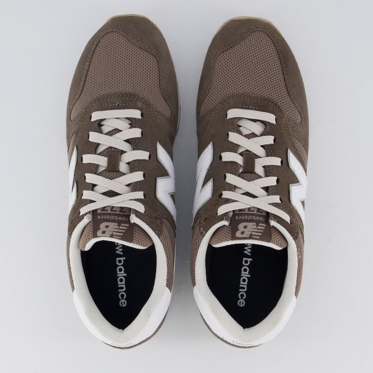 Tênis New Balance 373 V2 Marrom e Branco Marrom 4