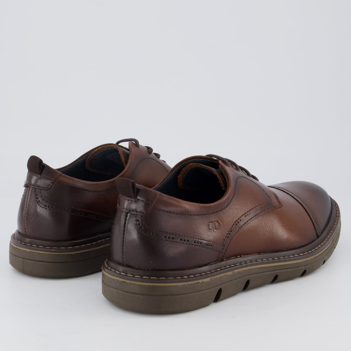 Sapato Democrata Jeff Marrom Marrom 3