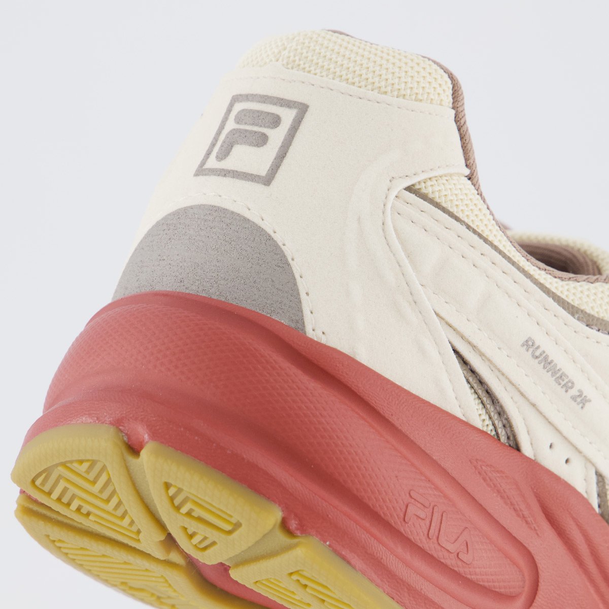 Tênis Fila Runner 2k SE Feminino Bege e Marrom Bege 6