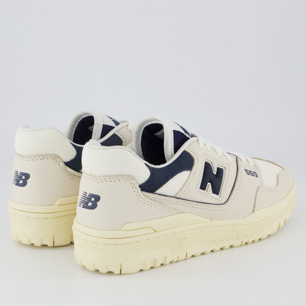 Tênis New Balance 550 Bege e Marinho Bege 3