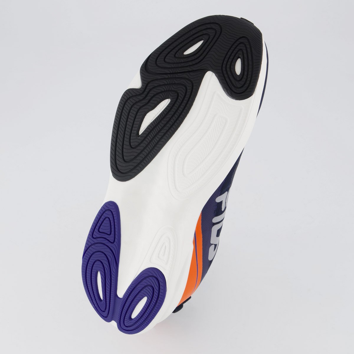 Tênis Fila Striker Marinho e Laranja Azul 5