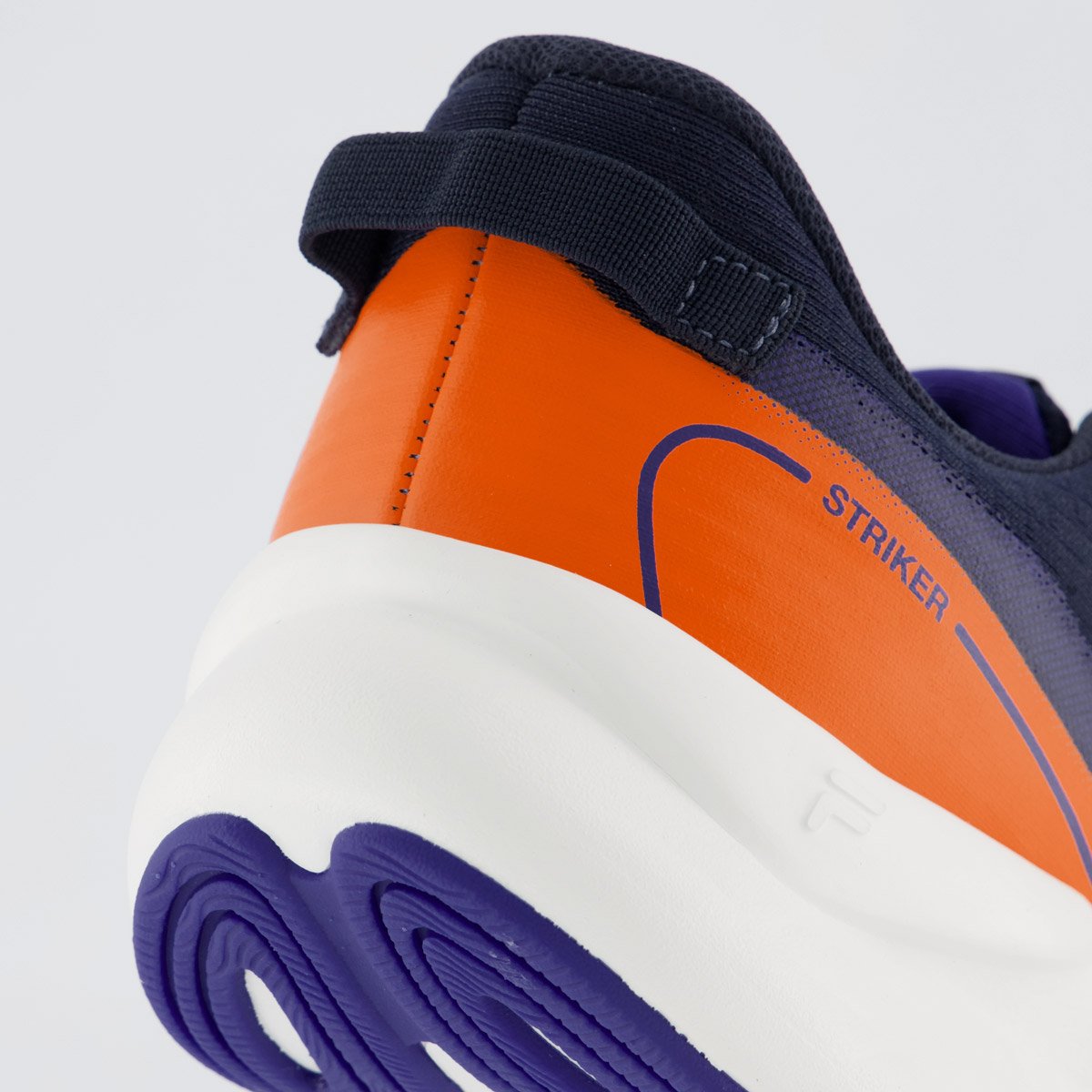 Tênis Fila Striker Marinho e Laranja Azul 6