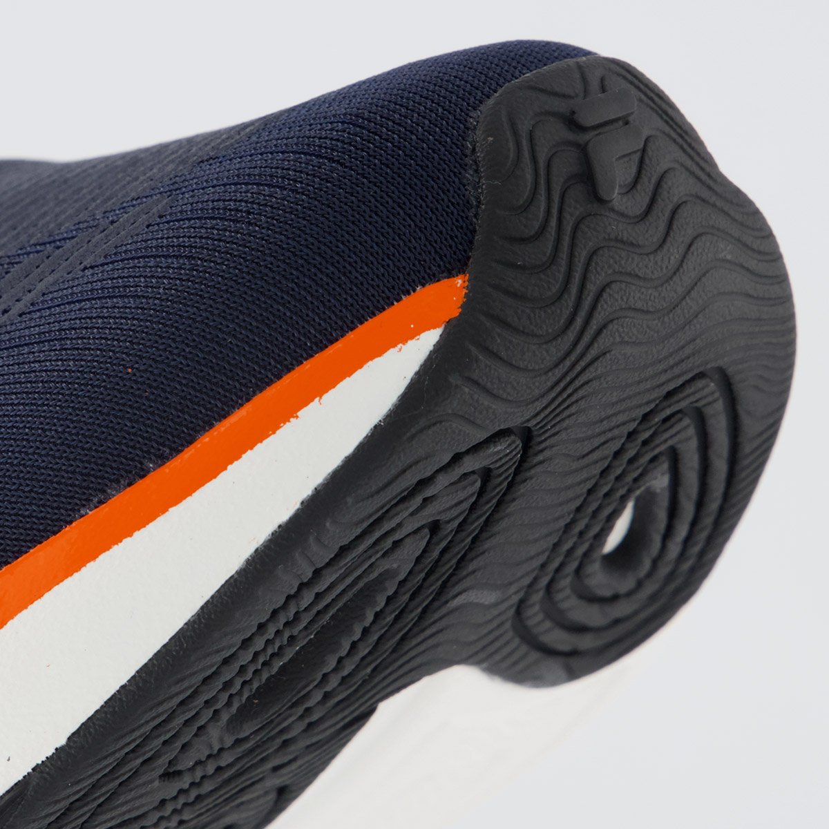 Tênis Fila Striker Marinho e Laranja Azul 8