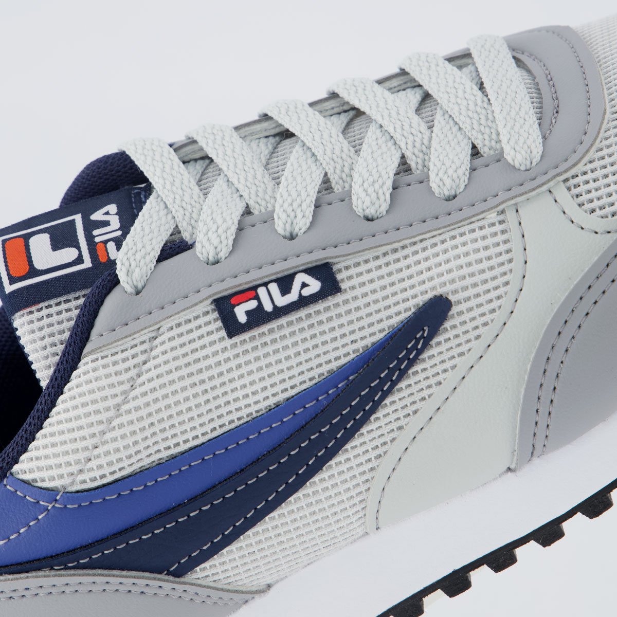 Tênis Fila Renno Classic Cinza e Marinho Cinza 7