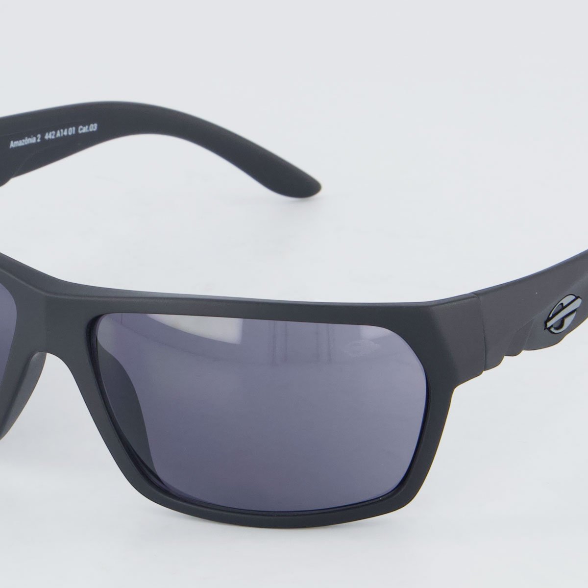 Óculos de Sol Mormaii Amazônia 2 Preto e Cinza Fosco Preto 3