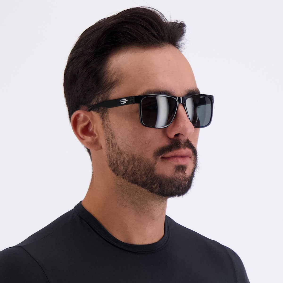 Óculos de Sol Mormaii Monterey Preto e Cinza Preto 5