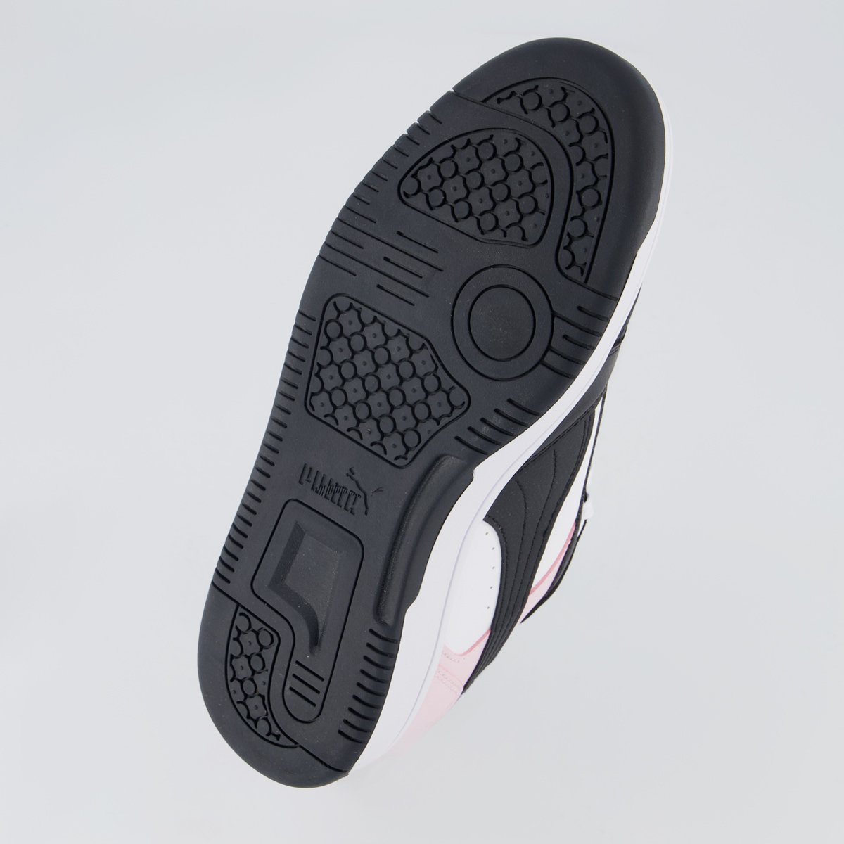 Tênis Puma Rebound V6 LO Feminino Preto e Rosa Preto 5